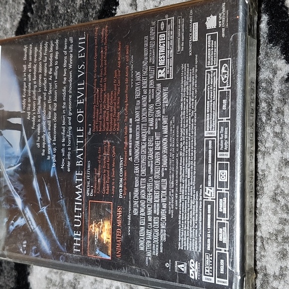 NEW LINE PLATINUM SERIES FREDDY VS. JASON 2003 HORROR 2-DISC DVD NEW - Picture 5 of 7